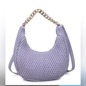 Urban Expressions Lavender Quilted Bag